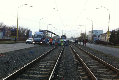 Dopravná nehoda v Košiciach