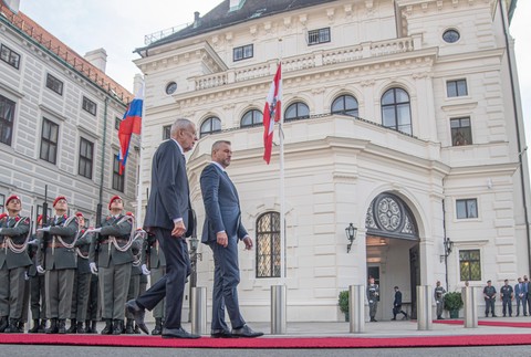 Peter Pellegrini na návšteve Rakúska