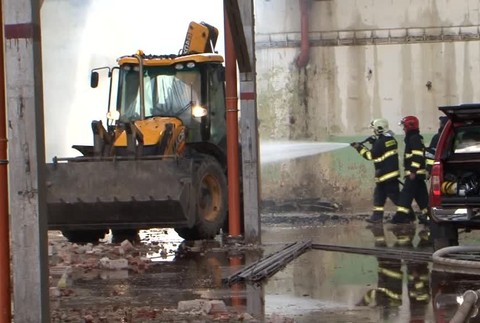 Poziar Bavlnarske zavody1981