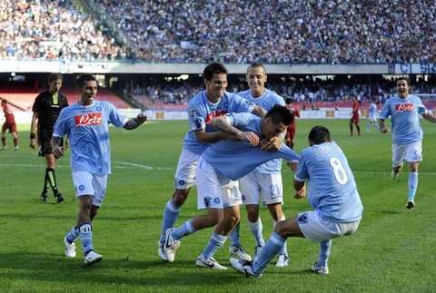 Hamšík vs AS Rím 1