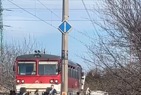 Zrážka vlaku s kamiónom