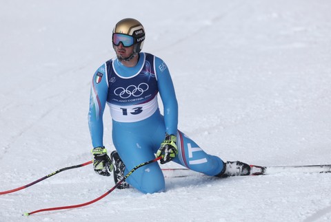 Taliansky lyžiar Dominik Paris 