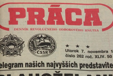 Exkurzia do histórie: O čom sa písalo 7. novembra 1989
