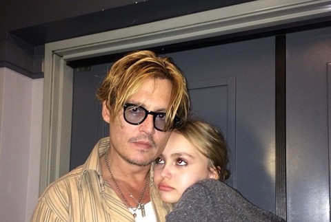 Lilly Rose Depp a Johnny Depp
