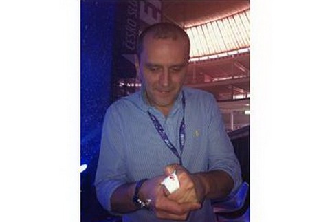 Zranený Ivan Huljak