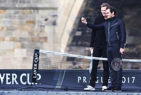 Roger Federer a Tomáš Berdych