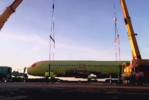 Prevoz lietadla v Žilinskom kraji 