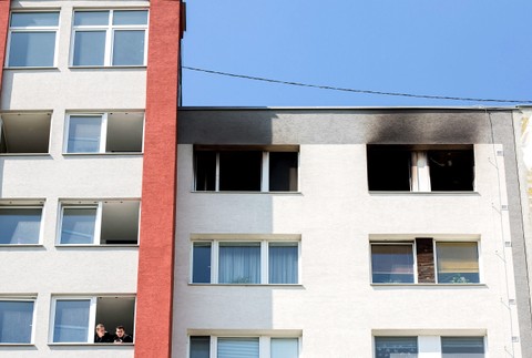Požiar bytu v Petržalke