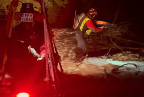 Lavína Vysoké Tatry