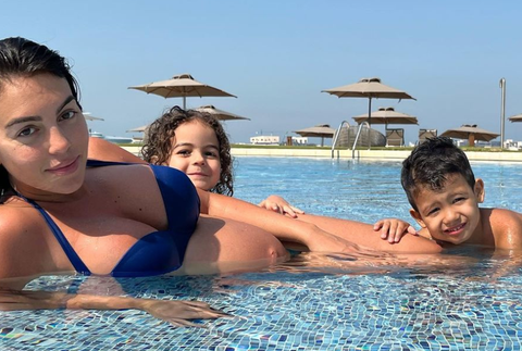 Georgina Rodriguez a Ronaldo