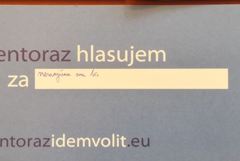 Tentoraz idem voliť - reakcie