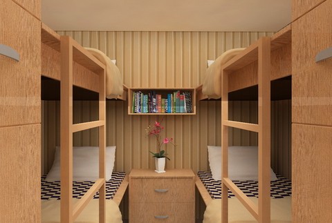 vivos kryt podzemny, noemova archa-spalna izba