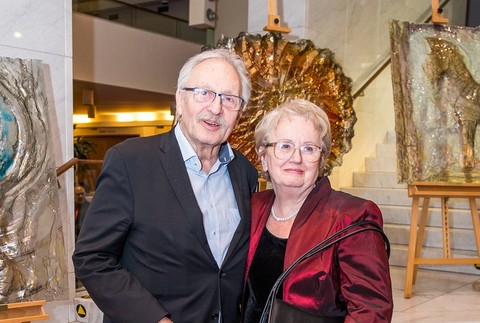 František Kovár s manželkou