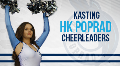 Kasting HK Poprad cheerleaders