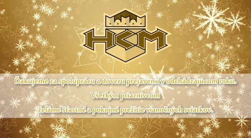Šťastné Vianoce praje HKM