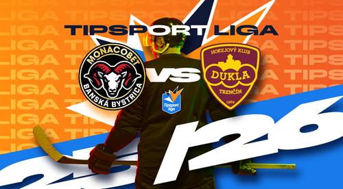 HIGHLIGHT: HC MONACObet Banská Bystrica - HK Dukla Trenčín 4:0 v 16. kole Tipsport ligy