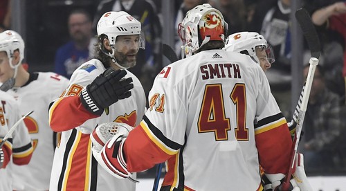 Jaromír Jágr na odchode z Calgary, umiestnili ho na waiver listinu