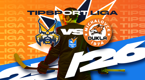 HIGHLIGHT: HK Spišská Nová Ves - HK Dukla Michalovce 2:3sn v 26. kole Tipsport ligy
