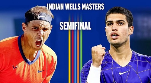 V semifinále Indian Wells súboj generácií, Nadal vs. Alcaraz Garfia