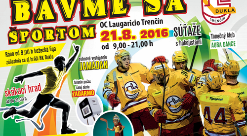 Už v nedeľu unikátna akcia Bavme sa športom (program)