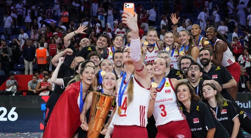 Turecko - Taliansko, 3:2, domáce volejbalistky obhájili titul majstra Európy