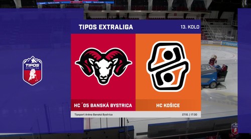 HC '05 Banská Bystrica – HC Košice 3:2 pp a sn v 13. kole Tipos extraligy