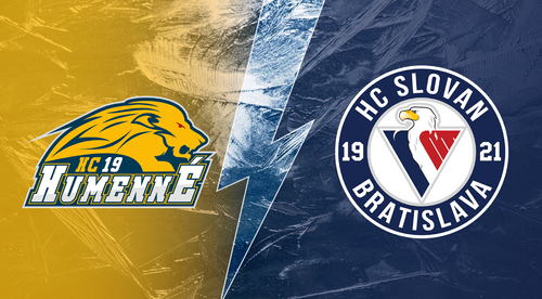 HC 19 Humenné - HC SLOVAN Bratislava 1:5 v 24.kole Tipos extraligy