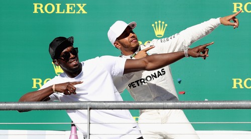 Lewis Hamilton na smrť vystrašil Usaina Bolta