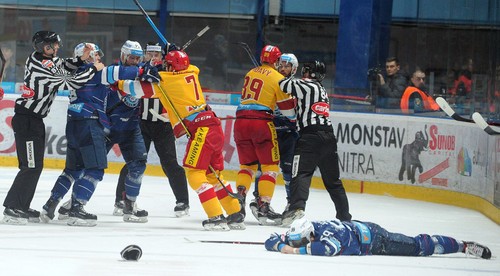Opäť si šli po krku! Nitra bližšie k postupu do semifinále ako Dukla