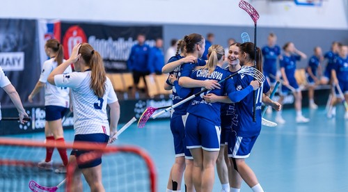 Florbalistky pozbierali v Nemecku päť víťazstiev