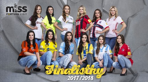 Takto vyzerá pokope tucet najkrajších dievčat Fortuna ligy