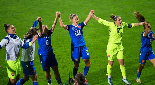 Slovenky prekvapili Wales a prvý zápas baráže vyhrali 2:1