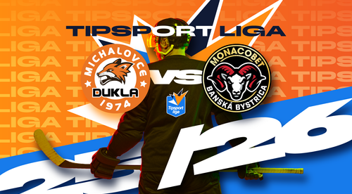 HK Dukla Michalovce - HC MONACObet Banská Bystrica 3:2 v 51. kole Tipsport ligy