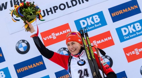 Ďalšie veľké víťazstvo! Skvelá Kuzminová nenašla v Ruhpoldingu premožiteľku