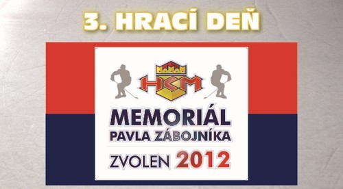 Zábojníkov memoriál - 3. hrací deň