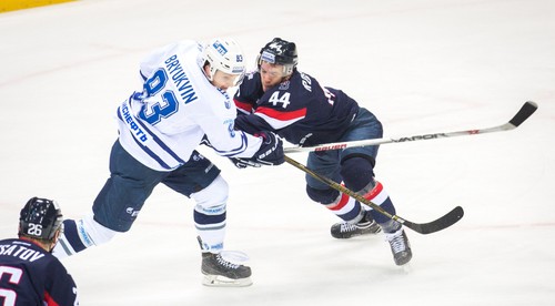 Slovan Bratislava neuspel ani na ľade Dinama Moskva