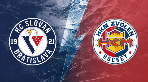 HC Slovan Bratislava - HKM Zvolen 2:3pp v 39. kole Tipos extraligy