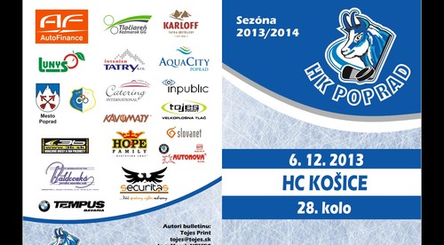 Mikulášske vydanie Popradských kamzíkov - HC Košice