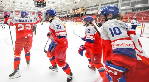 MS U18 ženy: Česko - Slovensko 7:2, do štvrťfinále z 3. miesta