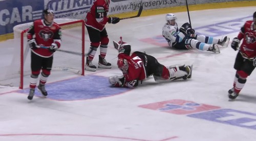 HK Nitra - HC´ 05 Banská Bystrica 10:1 v 11. kole Tipos extraligy