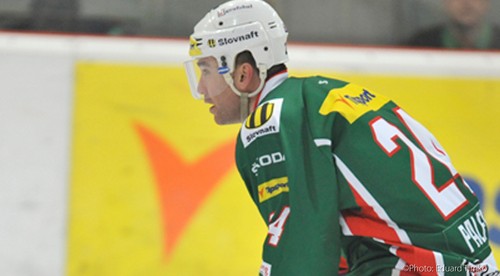 Žigmund Pálffy v sezóne 2012/2013 v zeleno – bielom