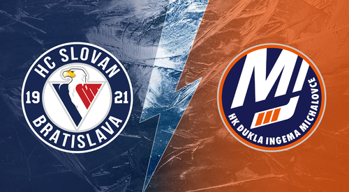HC SLOVAN Bratislava - HK Dukla Ingema Michalovce 2:3 v 45. kole Tipos extraligy