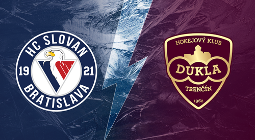 HC Slovan Bratislava - HC Dukla Trenčín 5:2 v 45. kole Tipos extraligy