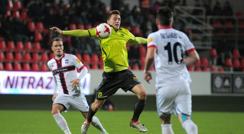 Kvarteto gólov v prvom polčase. Nitra remizovala v Zlatých Moravciach