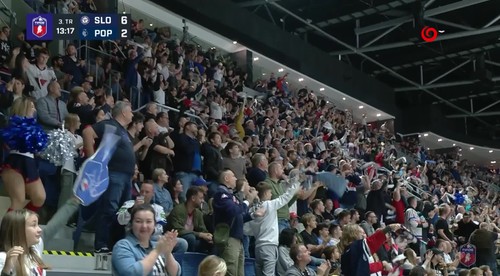 HC SLOVAN Bratislava - HK Poprad 7:2 v 9. kole Tipos extraligy