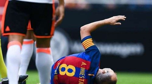 FC Barcelona na ihrisku Bilbaa bez Iniestu