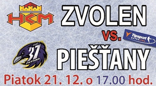 Pred Vianocami ešte Piešťany. Už o 17.00!