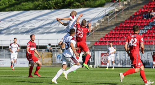 Zlaté Moravce si z Podbrezovej odnášajú trojgólovú príučku