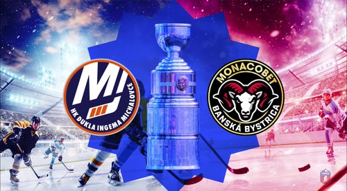 HK Dukla Ingema Michalovce - HC MONACObet Banská Bystrica 2:1 v 26. kole Tipos extraligy