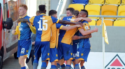 Uniká Slovanu. Dunajská Streda pohodlne zvládla súboj so Žilinou